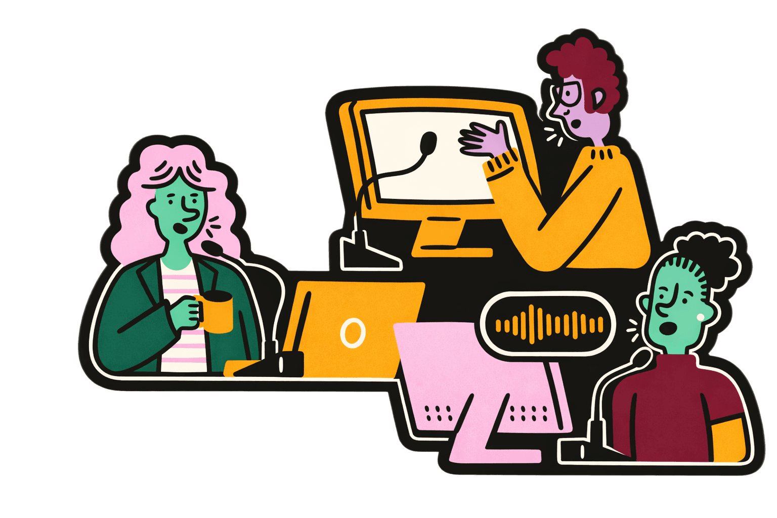 Professional using Whisp