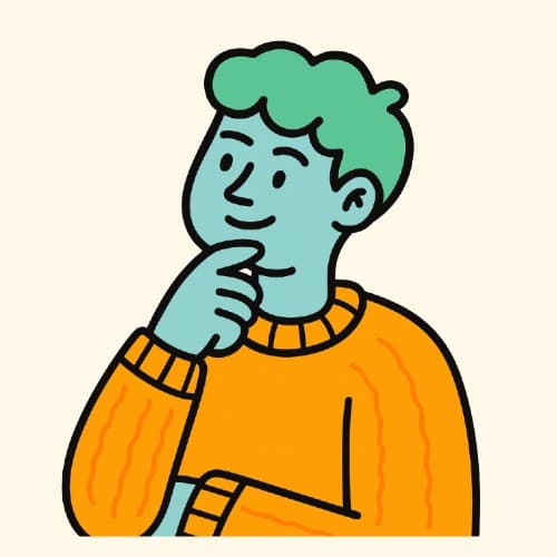 Thinking illustration